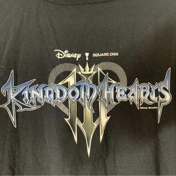 XL Disney Square Enix Kingdom Hearts 3 GameStop Promo Polo Shirt Video Game III - Picture 4 of 5